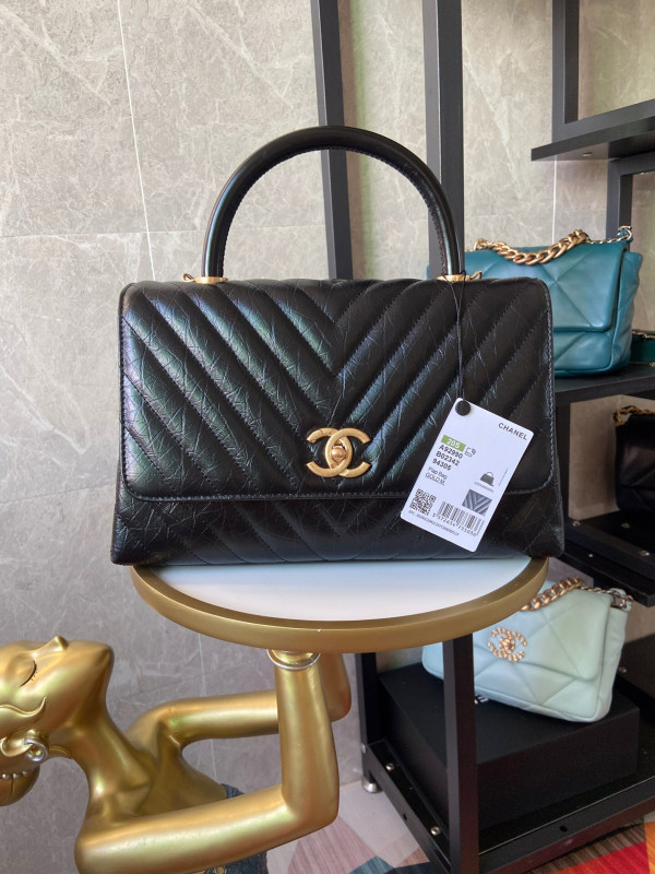 CL COCO HANDLE BAG [Chanle1551] CELINE CHANEL ACCESSORIES LOEWE SHOES LOUIS VUITTON DIRO YSL OTHER BRAND HANDBAGS BALENCIAGA BOTTEGA VENETA GOYARD HERMES BURBERRY VALENTINO GUCCI FENDI MIUMIU CHLOE PRADA BVLGARI SUITCASE NEW ARRIVAL 