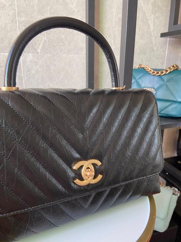 CL COCO HANDLE BAG [Chanle1551] CELINE CHANEL ACCESSORIES LOEWE SHOES LOUIS VUITTON DIRO YSL OTHER BRAND HANDBAGS BALENCIAGA BOTTEGA VENETA GOYARD HERMES BURBERRY VALENTINO GUCCI FENDI MIUMIU CHLOE PRADA BVLGARI SUITCASE NEW ARRIVAL 