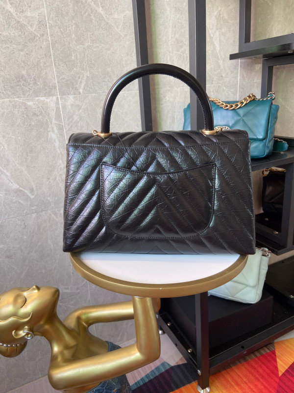 CL COCO HANDLE BAG [Chanle1551] CELINE CHANEL ACCESSORIES LOEWE SHOES LOUIS VUITTON DIRO YSL OTHER BRAND HANDBAGS BALENCIAGA BOTTEGA VENETA GOYARD HERMES BURBERRY VALENTINO GUCCI FENDI MIUMIU CHLOE PRADA BVLGARI SUITCASE NEW ARRIVAL 