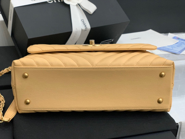 CL COCO HANDLE BAG [Chanle1549] CELINE CHANEL ACCESSORIES LOEWE SHOES LOUIS VUITTON DIRO YSL OTHER BRAND HANDBAGS BALENCIAGA BOTTEGA VENETA GOYARD HERMES BURBERRY VALENTINO GUCCI FENDI MIUMIU CHLOE PRADA BVLGARI SUITCASE NEW ARRIVAL 