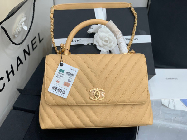 CL COCO HANDLE BAG [Chanle1549] CELINE CHANEL ACCESSORIES LOEWE SHOES LOUIS VUITTON DIRO YSL OTHER BRAND HANDBAGS BALENCIAGA BOTTEGA VENETA GOYARD HERMES BURBERRY VALENTINO GUCCI FENDI MIUMIU CHLOE PRADA BVLGARI SUITCASE NEW ARRIVAL 