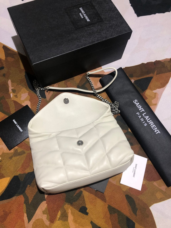 YSL MINI PUFFER SMALL CHAIN BAG [YSL284] CELINE CHANEL ACCESSORIES LOEWE SHOES LOUIS VUITTON DIRO YSL OTHER BRAND HANDBAGS BALENCIAGA BOTTEGA VENETA GOYARD HERMES BURBERRY VALENTINO GUCCI FENDI MIUMIU CHLOE PRADA BVLGARI SUITCASE NEW ARRIVAL 