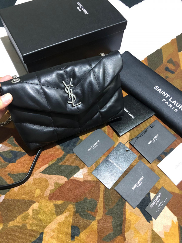 YSL MINI PUFFER SMALL CHAIN BAG [YSL282] CELINE CHANEL ACCESSORIES LOEWE SHOES LOUIS VUITTON DIRO YSL OTHER BRAND HANDBAGS BALENCIAGA BOTTEGA VENETA GOYARD HERMES BURBERRY VALENTINO GUCCI FENDI MIUMIU CHLOE PRADA BVLGARI SUITCASE NEW ARRIVAL 