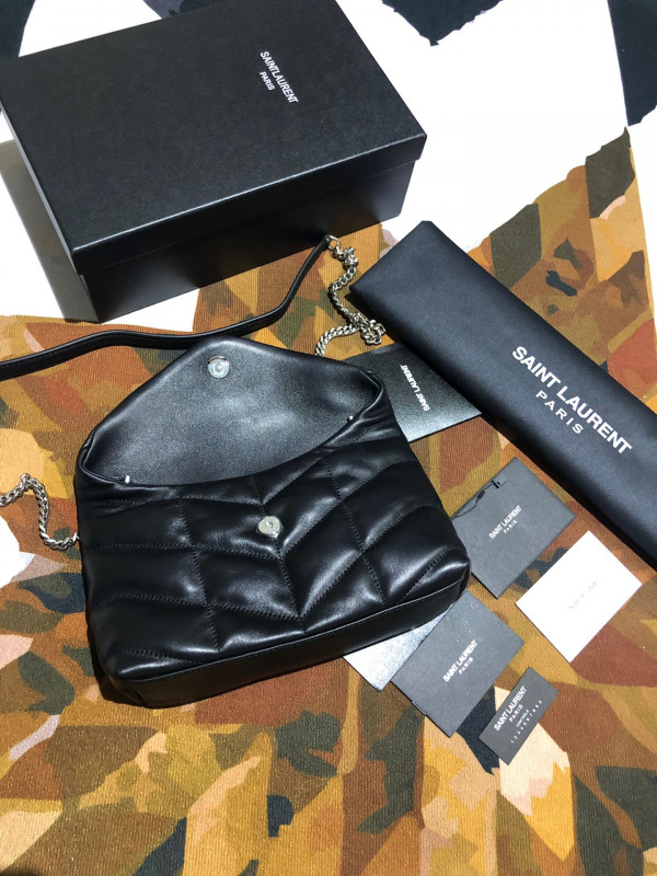 YSL MINI PUFFER SMALL CHAIN BAG [YSL282] CELINE CHANEL ACCESSORIES LOEWE SHOES LOUIS VUITTON DIRO YSL OTHER BRAND HANDBAGS BALENCIAGA BOTTEGA VENETA GOYARD HERMES BURBERRY VALENTINO GUCCI FENDI MIUMIU CHLOE PRADA BVLGARI SUITCASE NEW ARRIVAL 