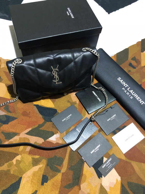 YSL MINI PUFFER SMALL CHAIN BAG [YSL282] CELINE CHANEL ACCESSORIES LOEWE SHOES LOUIS VUITTON DIRO YSL OTHER BRAND HANDBAGS BALENCIAGA BOTTEGA VENETA GOYARD HERMES BURBERRY VALENTINO GUCCI FENDI MIUMIU CHLOE PRADA BVLGARI SUITCASE NEW ARRIVAL 