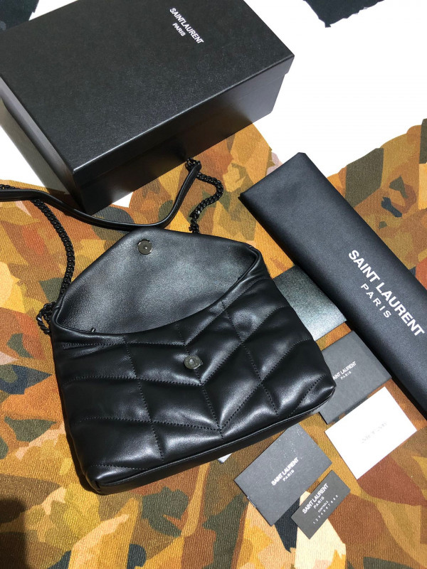YSL MINI PUFFER SMALL CHAIN BAG [YSL280] CELINE CHANEL ACCESSORIES LOEWE SHOES LOUIS VUITTON DIRO YSL OTHER BRAND HANDBAGS BALENCIAGA BOTTEGA VENETA GOYARD HERMES BURBERRY VALENTINO GUCCI FENDI MIUMIU CHLOE PRADA BVLGARI SUITCASE NEW ARRIVAL 