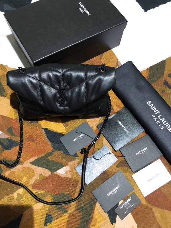 YSL MINI PUFFER SMALL CHAIN BAG [YSL280] CELINE CHANEL ACCESSORIES LOEWE SHOES LOUIS VUITTON DIRO YSL OTHER BRAND HANDBAGS BALENCIAGA BOTTEGA VENETA GOYARD HERMES BURBERRY VALENTINO GUCCI FENDI MIUMIU CHLOE PRADA BVLGARI SUITCASE NEW ARRIVAL 
