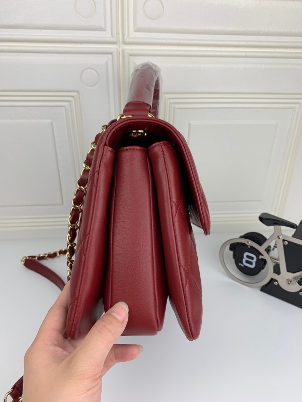 CL TRENDY BAG [Chanle1487] CELINE CHANEL ACCESSORIES LOEWE SHOES LOUIS VUITTON DIRO YSL OTHER BRAND HANDBAGS BALENCIAGA BOTTEGA VENETA GOYARD HERMES BURBERRY VALENTINO GUCCI FENDI MIUMIU CHLOE PRADA BVLGARI SUITCASE NEW ARRIVAL 