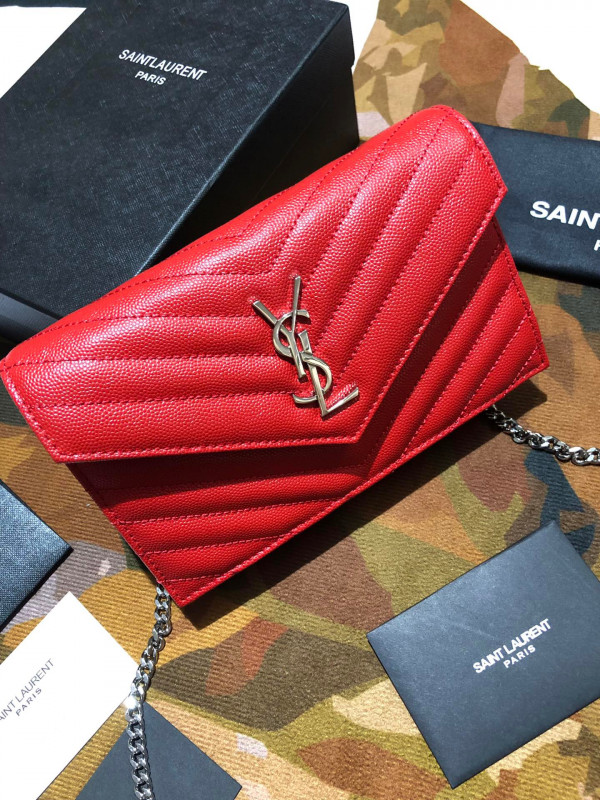 (image for) YSL CASSANDRE MATELASS? CHAIN WALLET