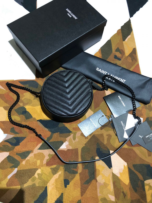 (image for) YSL VINYLE ROUND CAMERA BAG