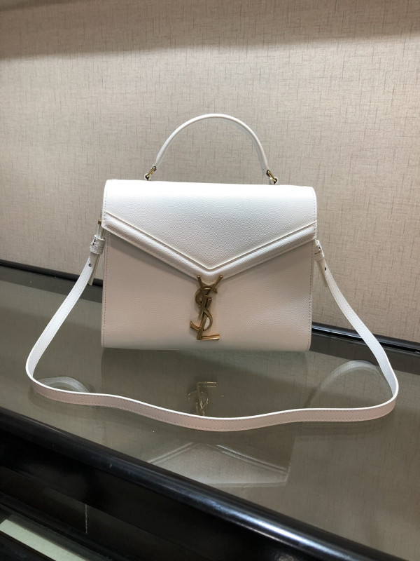YSL CASSANDRA MEDIUM TOP HANDLE BAG (image for) YSL CASSANDRA MEDIUM TOP HANDLE BAG