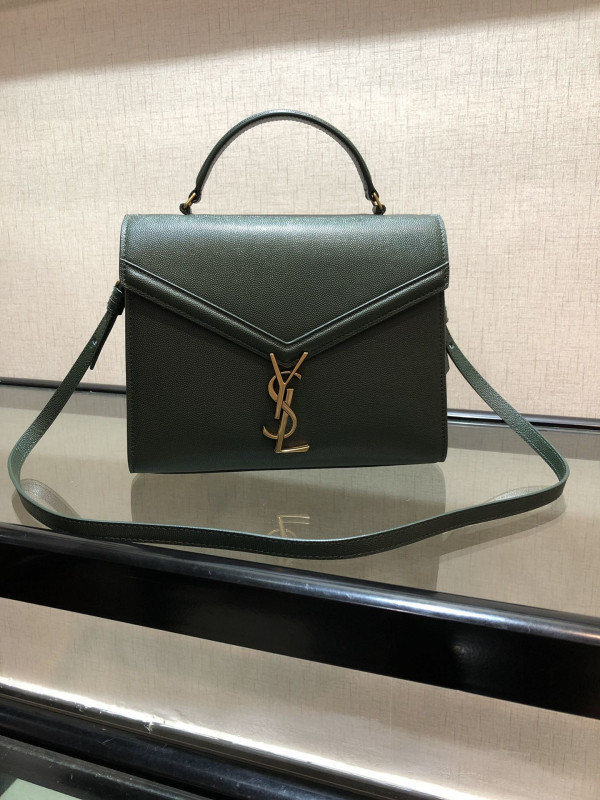 YSL CASSANDRA MEDIUM TOP HANDLE BAG (image for) YSL CASSANDRA MEDIUM TOP HANDLE BAG
