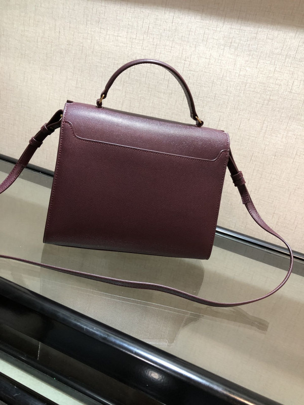 YSL CASSANDRA MEDIUM TOP HANDLE BAG (image for) YSL CASSANDRA MEDIUM TOP HANDLE BAG