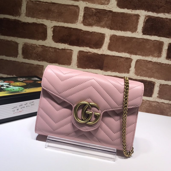 (image for) GUCCI GG MARMONT CHAIN WALLET
