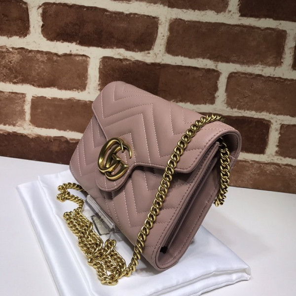 (image for) GUCCI GG MARMONT CHAIN WALLET