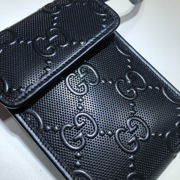 (image for) GUCCI GG embossed mini bag