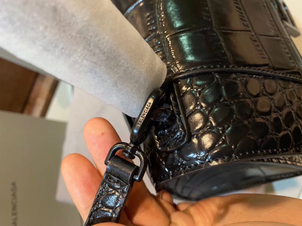 (image for) BALENCIAGA HOURGLASS XS TOP HANDLE BAG