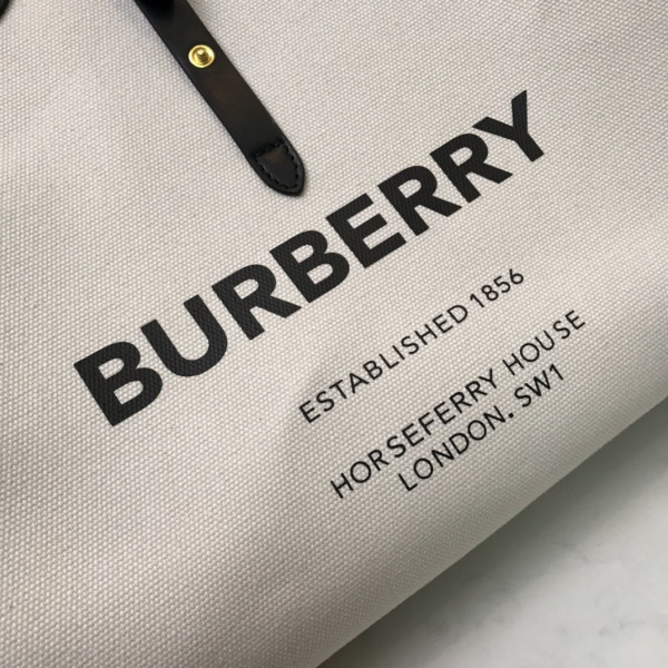 (image for) BURBERRY The Medium Soft Cotton Canvas Belt Bag