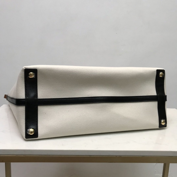 (image for) BURBERRY The Medium Soft Cotton Canvas Belt Bag