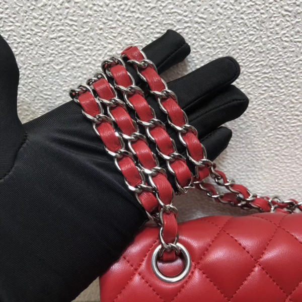 (image for) CL FLAP BAG LAMBSKIN-25CM