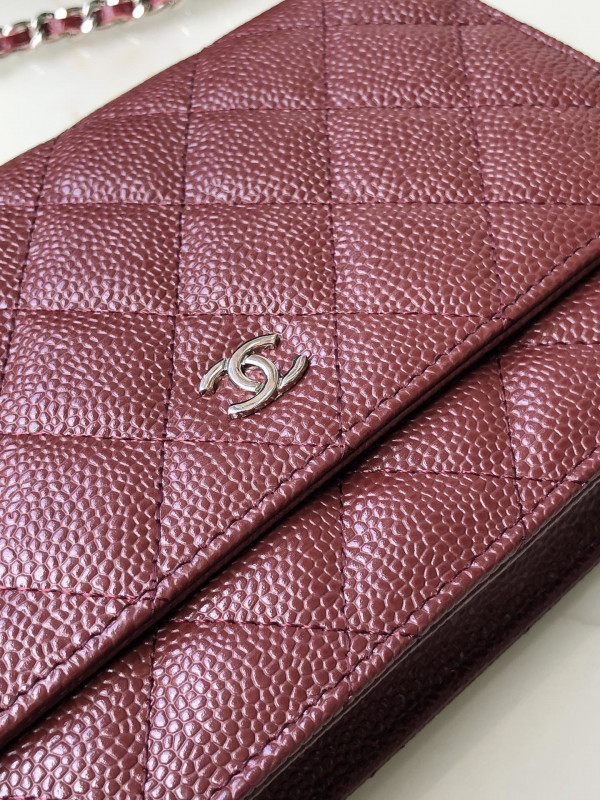 CL CHAIN WALLET CAVIAR [Chanle1201] CELINE CHANEL ACCESSORIES LOEWE SHOES LOUIS VUITTON DIRO YSL OTHER BRAND HANDBAGS BALENCIAGA BOTTEGA VENETA GOYARD HERMES BURBERRY VALENTINO GUCCI FENDI MIUMIU CHLOE PRADA BVLGARI SUITCASE NEW ARRIVAL 