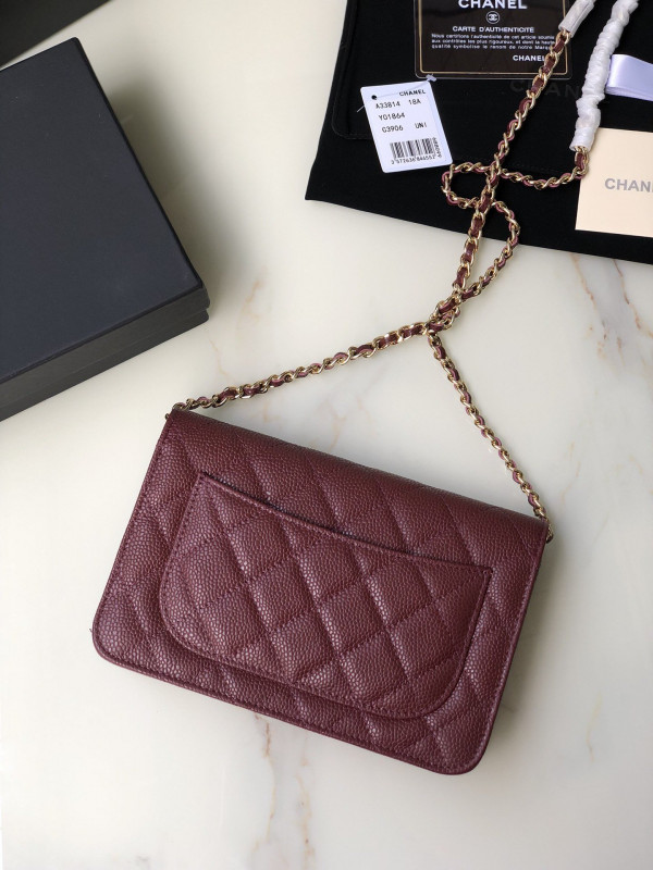 CL CHAIN WALLET CAVIAR [Chanle1200] CELINE CHANEL ACCESSORIES LOEWE SHOES LOUIS VUITTON DIRO YSL OTHER BRAND HANDBAGS BALENCIAGA BOTTEGA VENETA GOYARD HERMES BURBERRY VALENTINO GUCCI FENDI MIUMIU CHLOE PRADA BVLGARI SUITCASE NEW ARRIVAL 