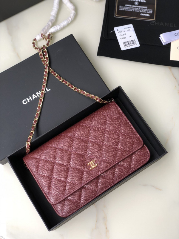 CL CHAIN WALLET CAVIAR [Chanle1200] CELINE CHANEL ACCESSORIES LOEWE SHOES LOUIS VUITTON DIRO YSL OTHER BRAND HANDBAGS BALENCIAGA BOTTEGA VENETA GOYARD HERMES BURBERRY VALENTINO GUCCI FENDI MIUMIU CHLOE PRADA BVLGARI SUITCASE NEW ARRIVAL 
