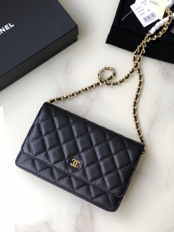 CL CHAIN WALLET CAVIAR [Chanle1195] CELINE CHANEL ACCESSORIES LOEWE SHOES LOUIS VUITTON DIRO YSL OTHER BRAND HANDBAGS BALENCIAGA BOTTEGA VENETA GOYARD HERMES BURBERRY VALENTINO GUCCI FENDI MIUMIU CHLOE PRADA BVLGARI SUITCASE NEW ARRIVAL 