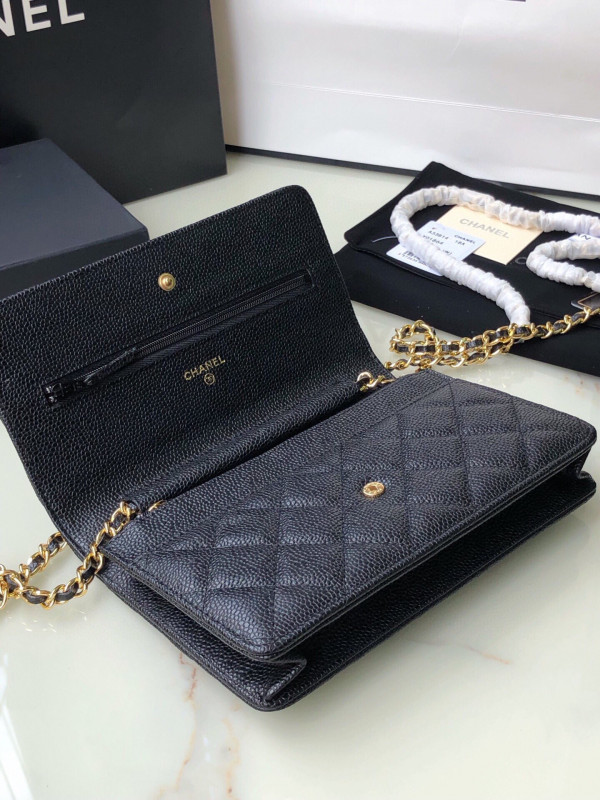 CL CHAIN WALLET CAVIAR [Chanle1195] CELINE CHANEL ACCESSORIES LOEWE SHOES LOUIS VUITTON DIRO YSL OTHER BRAND HANDBAGS BALENCIAGA BOTTEGA VENETA GOYARD HERMES BURBERRY VALENTINO GUCCI FENDI MIUMIU CHLOE PRADA BVLGARI SUITCASE NEW ARRIVAL 