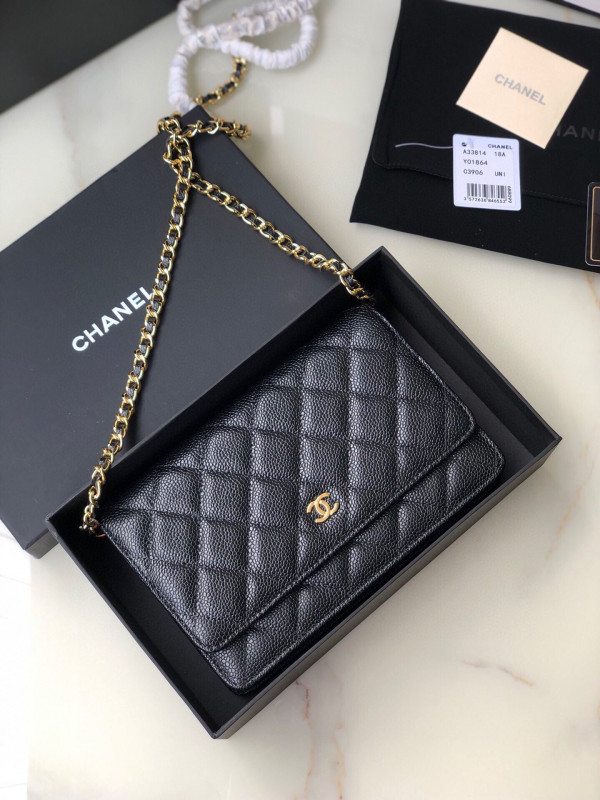 CL CHAIN WALLET CAVIAR [Chanle1195] CELINE CHANEL ACCESSORIES LOEWE SHOES LOUIS VUITTON DIRO YSL OTHER BRAND HANDBAGS BALENCIAGA BOTTEGA VENETA GOYARD HERMES BURBERRY VALENTINO GUCCI FENDI MIUMIU CHLOE PRADA BVLGARI SUITCASE NEW ARRIVAL 