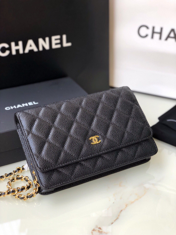 CL CHAIN WALLET CAVIAR [Chanle1195] CELINE CHANEL ACCESSORIES LOEWE SHOES LOUIS VUITTON DIRO YSL OTHER BRAND HANDBAGS BALENCIAGA BOTTEGA VENETA GOYARD HERMES BURBERRY VALENTINO GUCCI FENDI MIUMIU CHLOE PRADA BVLGARI SUITCASE NEW ARRIVAL 
