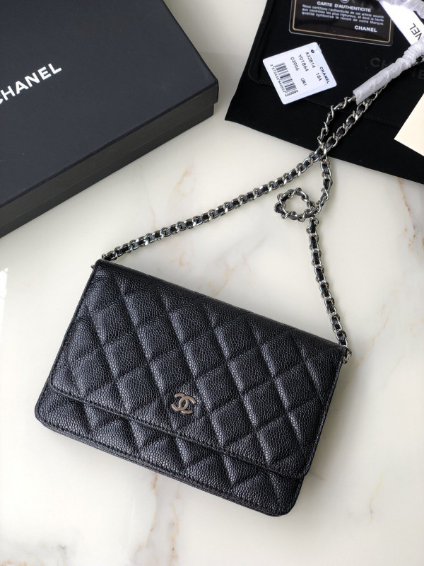 CL CHAIN WALLET CAVIAR [Chanle1194] CELINE CHANEL ACCESSORIES LOEWE SHOES LOUIS VUITTON DIRO YSL OTHER BRAND HANDBAGS BALENCIAGA BOTTEGA VENETA GOYARD HERMES BURBERRY VALENTINO GUCCI FENDI MIUMIU CHLOE PRADA BVLGARI SUITCASE NEW ARRIVAL 