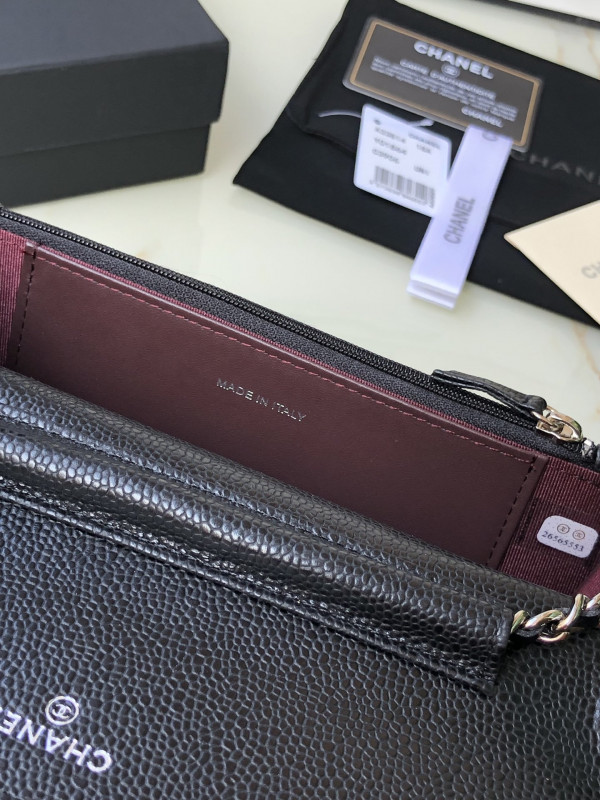 CL CHAIN WALLET CAVIAR [Chanle1194] CELINE CHANEL ACCESSORIES LOEWE SHOES LOUIS VUITTON DIRO YSL OTHER BRAND HANDBAGS BALENCIAGA BOTTEGA VENETA GOYARD HERMES BURBERRY VALENTINO GUCCI FENDI MIUMIU CHLOE PRADA BVLGARI SUITCASE NEW ARRIVAL 