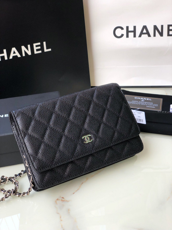 CL CHAIN WALLET CAVIAR [Chanle1194] CELINE CHANEL ACCESSORIES LOEWE SHOES LOUIS VUITTON DIRO YSL OTHER BRAND HANDBAGS BALENCIAGA BOTTEGA VENETA GOYARD HERMES BURBERRY VALENTINO GUCCI FENDI MIUMIU CHLOE PRADA BVLGARI SUITCASE NEW ARRIVAL 