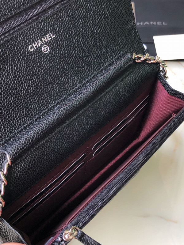 CL CHAIN WALLET CAVIAR [Chanle1194] CELINE CHANEL ACCESSORIES LOEWE SHOES LOUIS VUITTON DIRO YSL OTHER BRAND HANDBAGS BALENCIAGA BOTTEGA VENETA GOYARD HERMES BURBERRY VALENTINO GUCCI FENDI MIUMIU CHLOE PRADA BVLGARI SUITCASE NEW ARRIVAL 