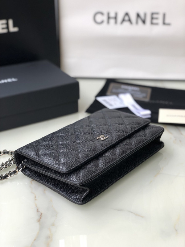 CL CHAIN WALLET CAVIAR [Chanle1194] CELINE CHANEL ACCESSORIES LOEWE SHOES LOUIS VUITTON DIRO YSL OTHER BRAND HANDBAGS BALENCIAGA BOTTEGA VENETA GOYARD HERMES BURBERRY VALENTINO GUCCI FENDI MIUMIU CHLOE PRADA BVLGARI SUITCASE NEW ARRIVAL 