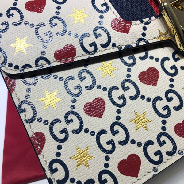 (image for) GUCCI Sylvie Bee Star small shoulder bag