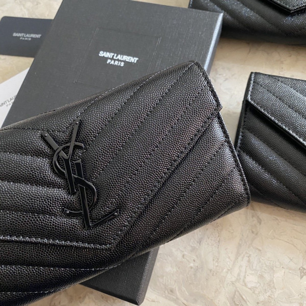 (image for) YSL MONOGRAM LARGE FLAP WALLET