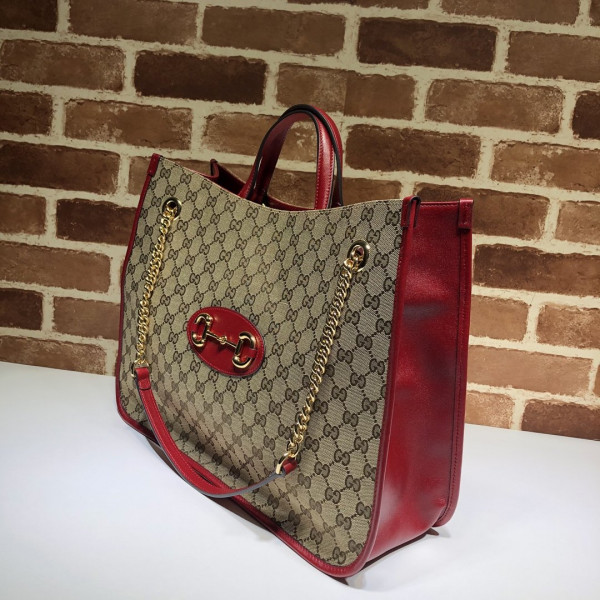 GUCCI 1955 Horsebit large tote bag (image for) GUCCI 1955 Horsebit large tote bag
