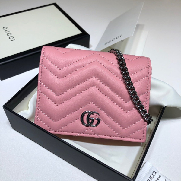 (image for) GUCCI GG Marmont chain wallet