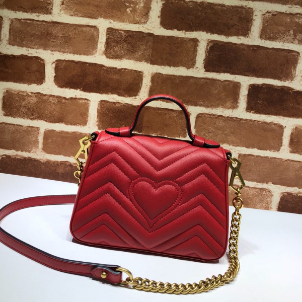 (image for) GUCCI GG Marmont mini top handle bag