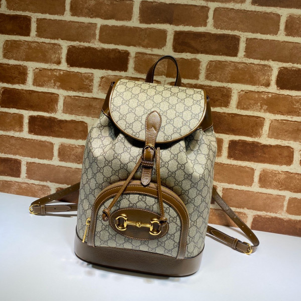 GUCCI 1955 Horsebit backpack [Gucci345] CELINE CHANEL ACCESSORIES LOEWE SHOES LOUIS VUITTON DIRO YSL OTHER BRAND HANDBAGS BALENCIAGA BOTTEGA VENETA GOYARD HERMES BURBERRY VALENTINO GUCCI FENDI MIUMIU CHLOE PRADA BVLGARI SUITCASE NEW ARRIVAL 
