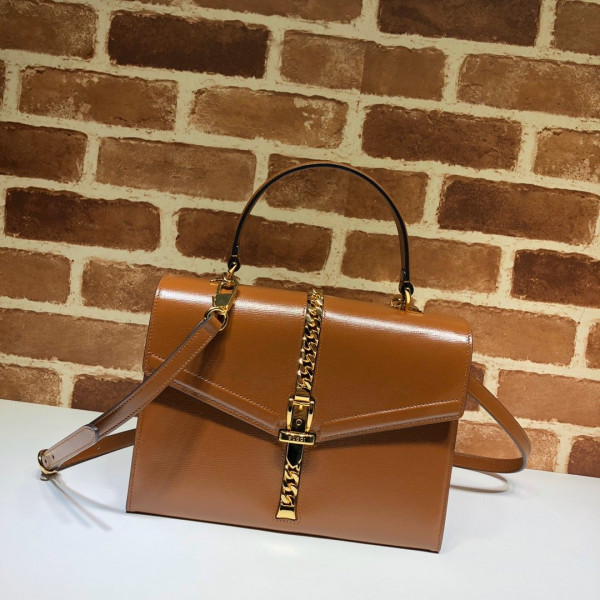 Gucci Sylvie 1969 small top handle bag [602781-4] CELINE CHANEL ACCESSORIES LOEWE SHOES LOUIS VUITTON DIRO YSL OTHER BRAND HANDBAGS BALENCIAGA BOTTEGA VENETA GOYARD HERMES BURBERRY VALENTINO GUCCI FENDI MIUMIU CHLOE PRADA BVLGARI SUITCASE NEW ARRIVAL 