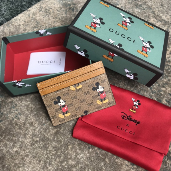 Disney x Gucci GG Card Holder (image for) Disney x Gucci GG Card Holder