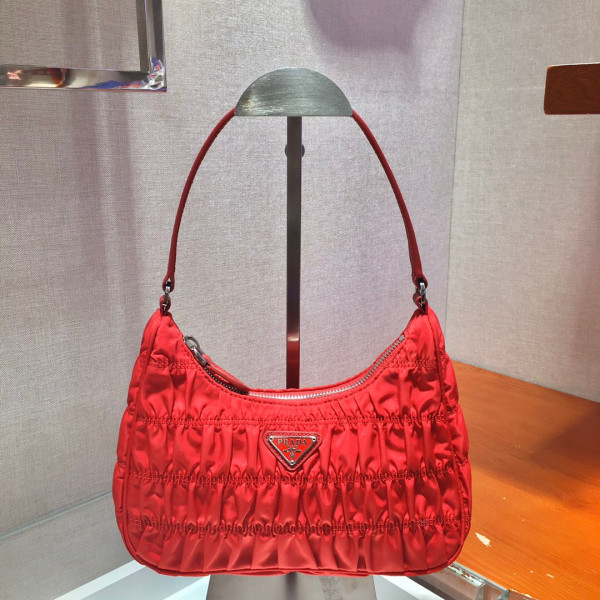 (image for) PRADA NYLON AND SAFFIANO LEATHER MINI BAG