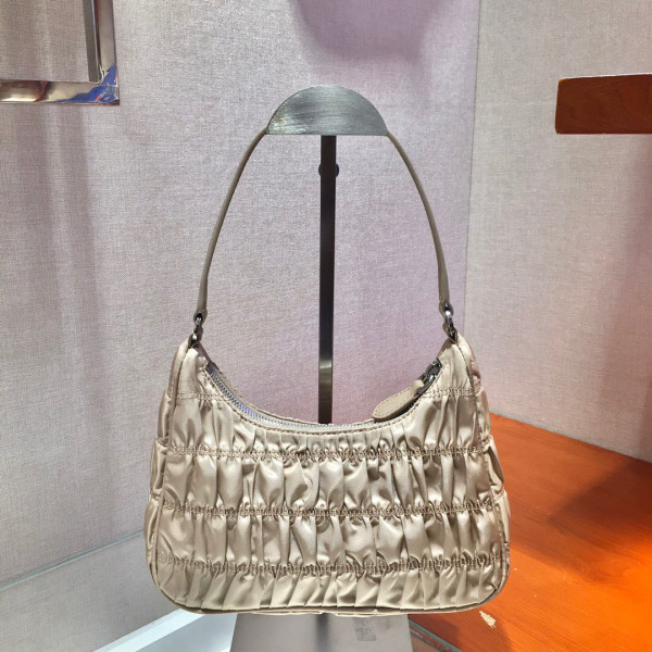 (image for) PRADA NYLON AND SAFFIANO LEATHER MINI BAG