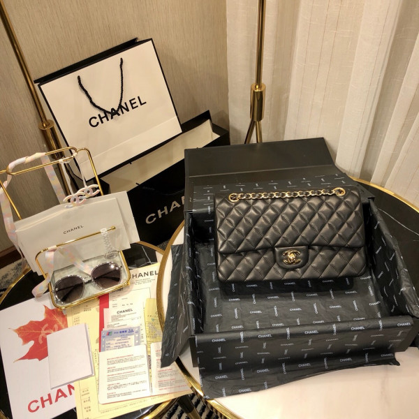 (image for) CL FLAP BAG LAMBSKIN-25CM