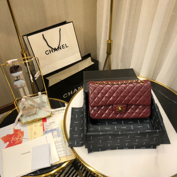 (image for) CL FLAP BAG LAMBSKIN-25CM
