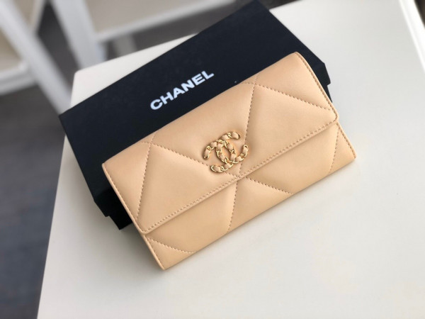 CL 19 LONG FLAP WALLET [Chanle922] CELINE CHANEL ACCESSORIES LOEWE SHOES LOUIS VUITTON DIRO YSL OTHER BRAND HANDBAGS BALENCIAGA BOTTEGA VENETA GOYARD HERMES BURBERRY VALENTINO GUCCI FENDI MIUMIU CHLOE PRADA BVLGARI SUITCASE NEW ARRIVAL 