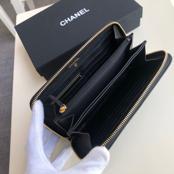 CL 19 ZIPPED WALLET [Chanle919] CELINE CHANEL ACCESSORIES LOEWE SHOES LOUIS VUITTON DIRO YSL OTHER BRAND HANDBAGS BALENCIAGA BOTTEGA VENETA GOYARD HERMES BURBERRY VALENTINO GUCCI FENDI MIUMIU CHLOE PRADA BVLGARI SUITCASE NEW ARRIVAL 
